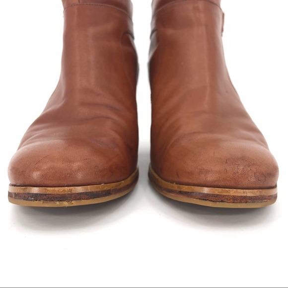 RACHEL COMEY Hitch Buckle Bootie Leather Brown 9 - Picture 5 of 13